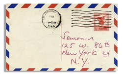 Hunter S. Thompson Letter From 1966 With Vietnam War Content -- ''...I want to sign a contract before the Da Nang chickens come home to roost for real and we face a mass draft, even me...''